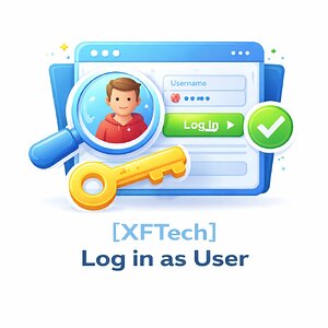 Log in as User